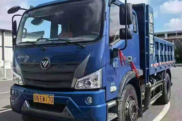Futian Ruiwo King Kong ES5 200HP 4x2 4m single-axle dump truck Yuchai used dump truck