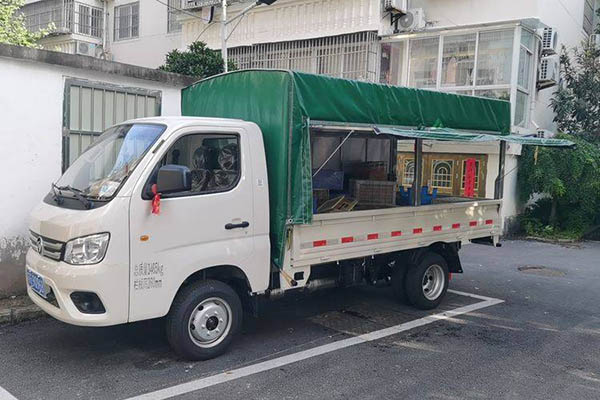 good Futian Xiangling M1 1.5L 116HP 4X2 Single-row Promotional Vehicle Single-axle Dong'an Used Truck