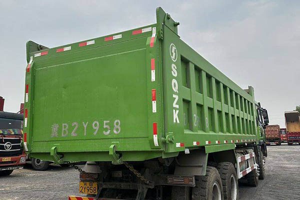 Shacman Delong X3000 Super Edition 460HP 8x4 8m Dump Truck (National VI Emission Standard) Front 4x4 Rear 8x8 Weichai Used Dump Truck for sale
