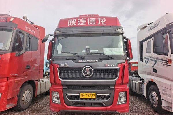 Shacman Heavy Duty Truck Delong X5000 480HP 6X4 tractor (National VI) dual-drive Weichai used tractor for sale