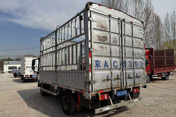 Shacman Delong K3000 160HP 4.15m single-row gate type light truck (China VI emission standards) single-axle Weichai used truck for sale
