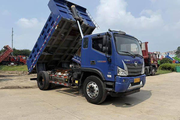Foton Ruiwo King Kong ES5 220HP 4X4 4.5m dump truck 4X4 Yuchai used dump truck for sale