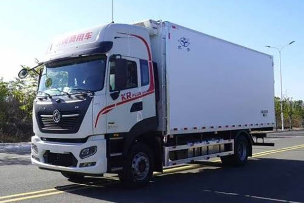 Dongfeng Tianjin KR PLUS 330 6.8 4x2 Refrigerated Truck Dongfeng Commercial Vehicle for sale