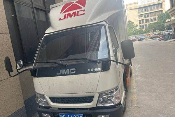 good Jiangling New Shunda Narrow-Body Wealth Edition 122HP 3.7m Single-Row Van Light Truck Single-Axle Used Jiangling Truck