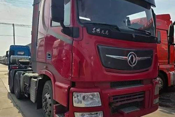 Dongfeng Commercial Vehicles Tianlong Flagship KX 560HP 6X4 Dual Drive tractor (National V Emission Standard) Used Dongfeng Cummins tractor in China