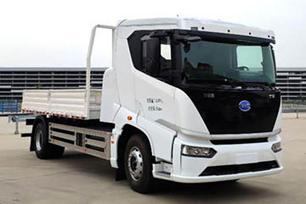 BYD T8 18T 4.95m single-row pure electric flatbed truck (BYD1180D7MBEV) 348kWh