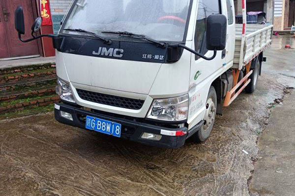 Jiangling Shunda narrow-body, 129 hp, 3.21m long, single-axle dump truck. Used Isuzu dump truck from Jiangxi
