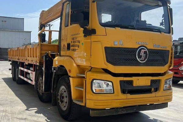 Truck-mounted crane for Shacman Heavy Truck Delong New M3000 350 8.4 8X4 for sale