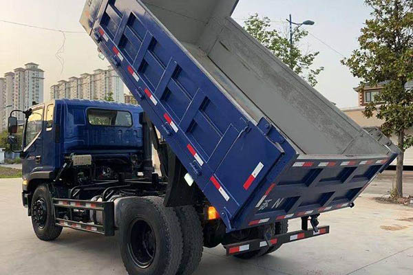 Futian Ruiwo King Kong ES3 170HP 4x2 4m single axle dump truck Yuchai used dump truck in China
