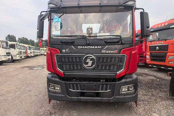 Shacman Heavy Duty Truck Delong M3000S 490HP 6X4 tractor (China VI) dual-drive Cummins used tractor with yellow license plate in China