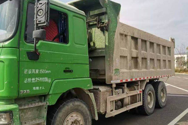 Shacman Heavy Duty Truck Delong F3000 375HP 6X4 5.8m dump truck (National V) with eight-wheel drive and Cummins used dump truck