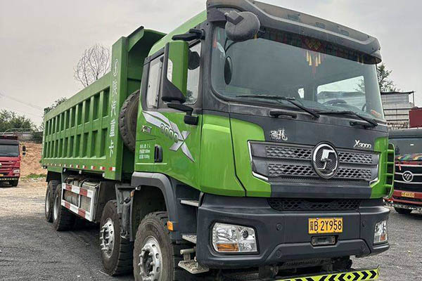 Shacman Delong X3000 Super Edition 460HP 8x4 8m Dump Truck (National VI Emission Standard) Front 4x4 Rear 8x8 Weichai Used Dump Truck