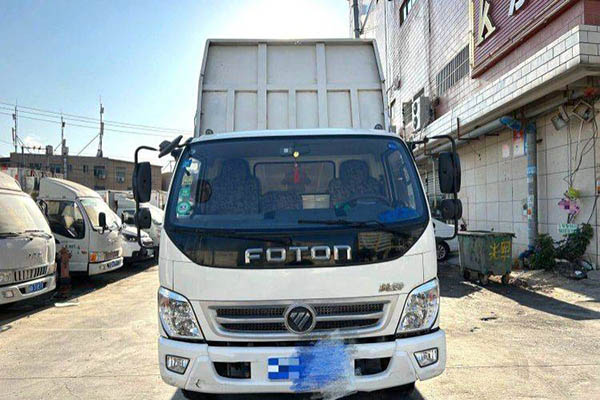 good Foton Ruiwo ES3 154HP 4.2m single-axle dump truck. Used Weichai dump truck