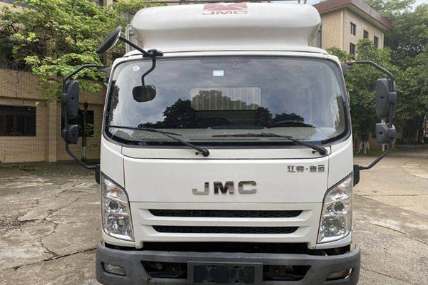 good Jiangling Kaiyun Powerful Edition Deluxe Edition 152HP 4.045m Single-row Stakes Light Truck Single-axle Used Jiangling Truck