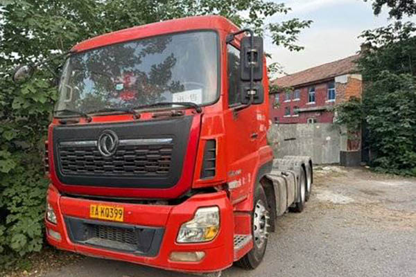 Dongfeng Commercial Vehicles Tianlong VL heavy-duty truck, 400 hp, 6x4 tractor (China VI) dual-drive, used Dongfeng Cummins tractor.