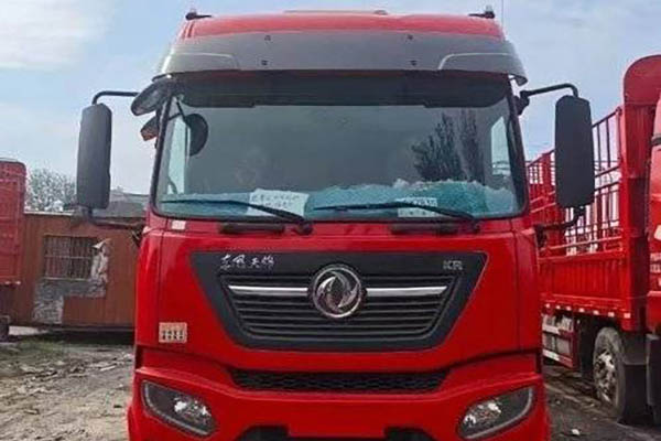 Dongfeng Commercial Vehicles Tianjin KR Heavy Truck Comfort Edition 260HP 4x2 6.8m Stake Truck (Dongfeng) High Roof (China VI Emission Standard) Single Axle Used Dongfeng Cummins Truck
