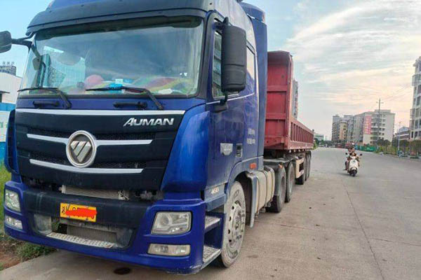 Foton Cayman Pixiu Series 500HP 6X4 Dual Drive Tractor Truck Used Weichai Tractor Truck