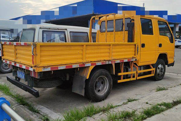 Jiangling Shunda Light Truck Deluxe Edition 116HP 2.755 Double Cab Sideboard Light Truck Single Axle Chaochai Used Truck in China