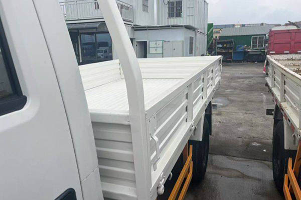 Jiangling Shunda small truck, 116 horsepower, 3.3m row semi-flatbed light truck, single axle, used JAC power truck in China