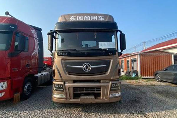 Dongfeng Commercial Vehicles Tianlong Flagship KX 2018 model, 520 hp, 6x4 tractor (Dongfeng 14-speed, National V) dual-drive, used Dongfeng Cummins tractor.