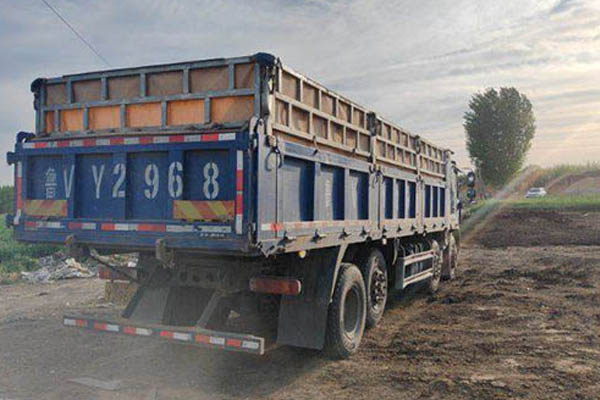Foton Ruiwo King Kong ES7 270HP 8X2 7.6m Dump Truck 8X2 Yuchai Used Dump Truck for sale