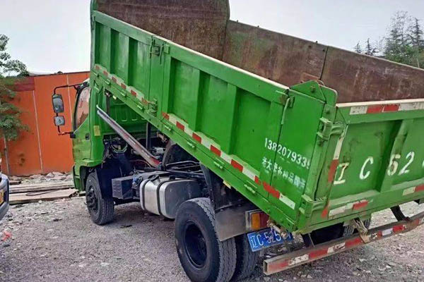 Futian Ruiwo E3 160HP 4X2 4.2m single-axle dump truck Yuchai used dump truck for sale