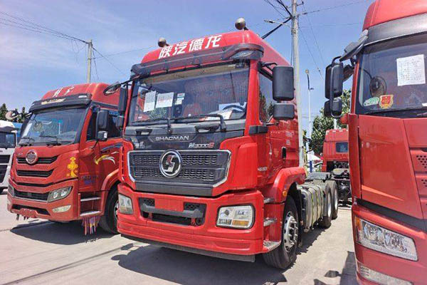 Shacman Heavy Duty Truck Delong M3000S 460HP 6X4 tractor (National VI) dual-drive Weichai used tractor