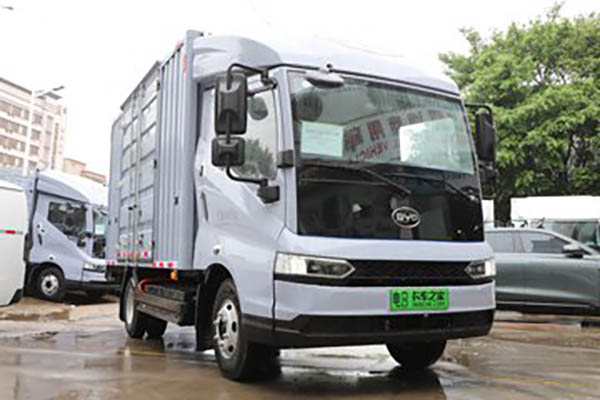 BYD T5EV Technology Edition 4.5T 4.03m single-row pure electric van light truck for sale