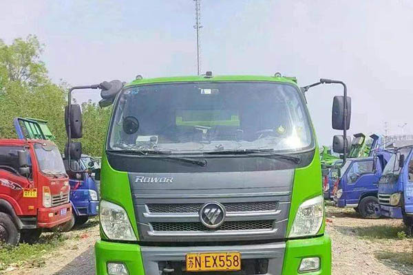 good Futian Ruiwo E3 160HP 4.2m single-axle dump truck Yuchai used dump truck
