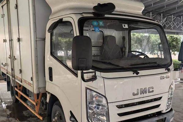 Jiangling Kaiyun Upgraded Version 146HP 4.2m Single-row Van Light Truck Single-axle Used Jiangling Truck for sale