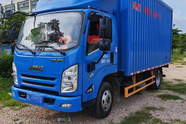 Jiangling Kaiwei Widebody Deluxe Edition 150HP 4.08m Single-row Van Light Truck Single-axle Used Jiangling Truck