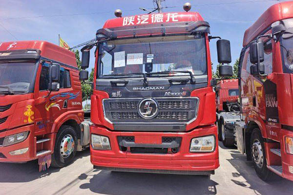 Shacman Heavy Duty Truck Delong M3000S 460HP 6X4 tractor (National VI) dual-drive Weichai used tractor for sale