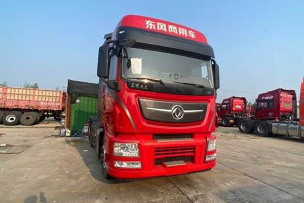Dongfeng Commercial Vehicles Tianlong flagship KX 560hp 6x4 tractor (China VI) dual-drive used Dongfeng Cummins tractor in China