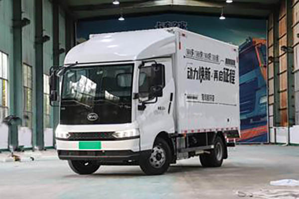 BYD T5DM Technology Edition 4.5T 4.03m single-row plug-in extended-range hybrid van light truck 18.3kWh for sale