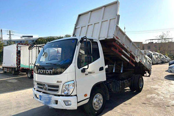 Foton Ruiwo ES3 154HP 4.2m single-axle dump truck. Used Weichai dump truck