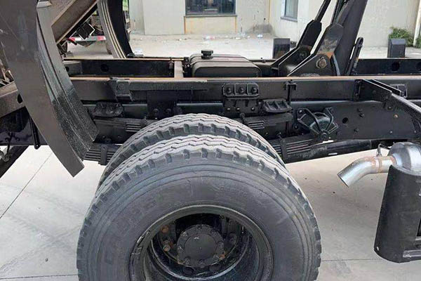 sale Futian Ruiwo King Kong ES3 170HP 4x2 4m single axle dump truck Yuchai used dump truck