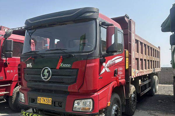 Shacman Heavy Duty Truck Delong X3000 430HP 8x4 8m Dump Truck (National V) Front 4x4 Rear 8x8 Weichai Used Dump Truck