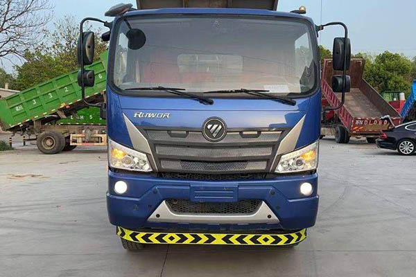 good Futian Ruiwo King Kong ES3 170HP 4x2 4m single axle dump truck Yuchai used dump truck