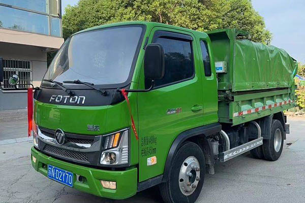 Foton Ruiwo King Kong S1 PLUS 150HP 4x2 3.3m single-axle dump truck. Used Yunnei Power dump truck