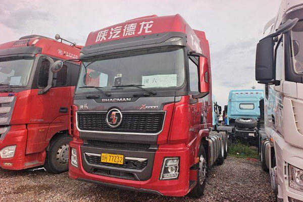 Shacman Heavy Duty Truck Delong X5000 480HP 6X4 tractor (National VI) dual-drive Weichai used tractor