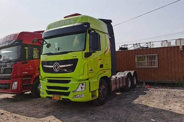 Dongfeng Commercial Vehicles Tianlong Flagship KX King Edition 600 HP 6X4 Dual Drive tractor (China VI) Used Dongfeng Cummins tractor for sale
