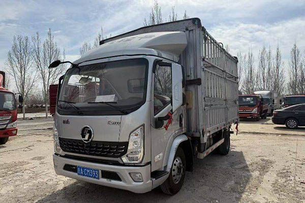 Shacman Delong K3000 160HP 4.15m single-row gate type light truck (China VI emission standards) single-axle Weichai used truck