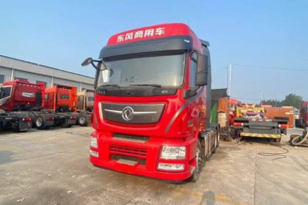 Dongfeng Commercial Vehicles Tianlong flagship KX 560hp 6x4 tractor (China VI) dual-drive used Dongfeng Cummins tractor for sale