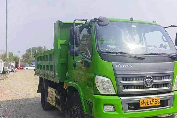 Futian Ruiwo E3 160HP 4.2m single-axle dump truck Yuchai used dump truck for sale
