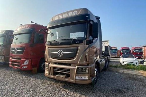Dongfeng Commercial Vehicles Tianlong Flagship KX 2018 model, 520 hp, 6x4 tractor (Dongfeng 14-speed, National V) dual-drive, used Dongfeng Cummins tractor. in China