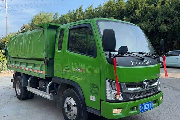 Foton Ruiwo King Kong S1 PLUS 150HP 4x2 3.3m single-axle dump truck. Used Yunnei Power dump truck for sale