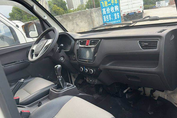 sale Futian Xiangling M1 1.5L 115HP Gasoline 2.55m Double-row Sideboard Mini Truck Single-axle Dong'an Used Truck