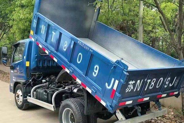 good Foton Ruiwo King Kong S1 PLUS 150HP 4x2 3.3m single-axle dump truck, used diesel dump truck