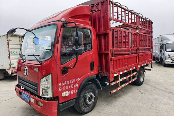 Shacman Commercial Vehicles Xuande X9 Standard Edition 156HP 4.15m Single-Row Stake Light Truck (National V Emission Standard) Single Axle Yunnei Power Used Truck in China