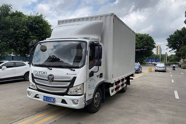 Foton Aumark S3 Series Value Mountain Edition 143 hp 4.14m single-row van light truck chassis single axle Foton Cummins used truck